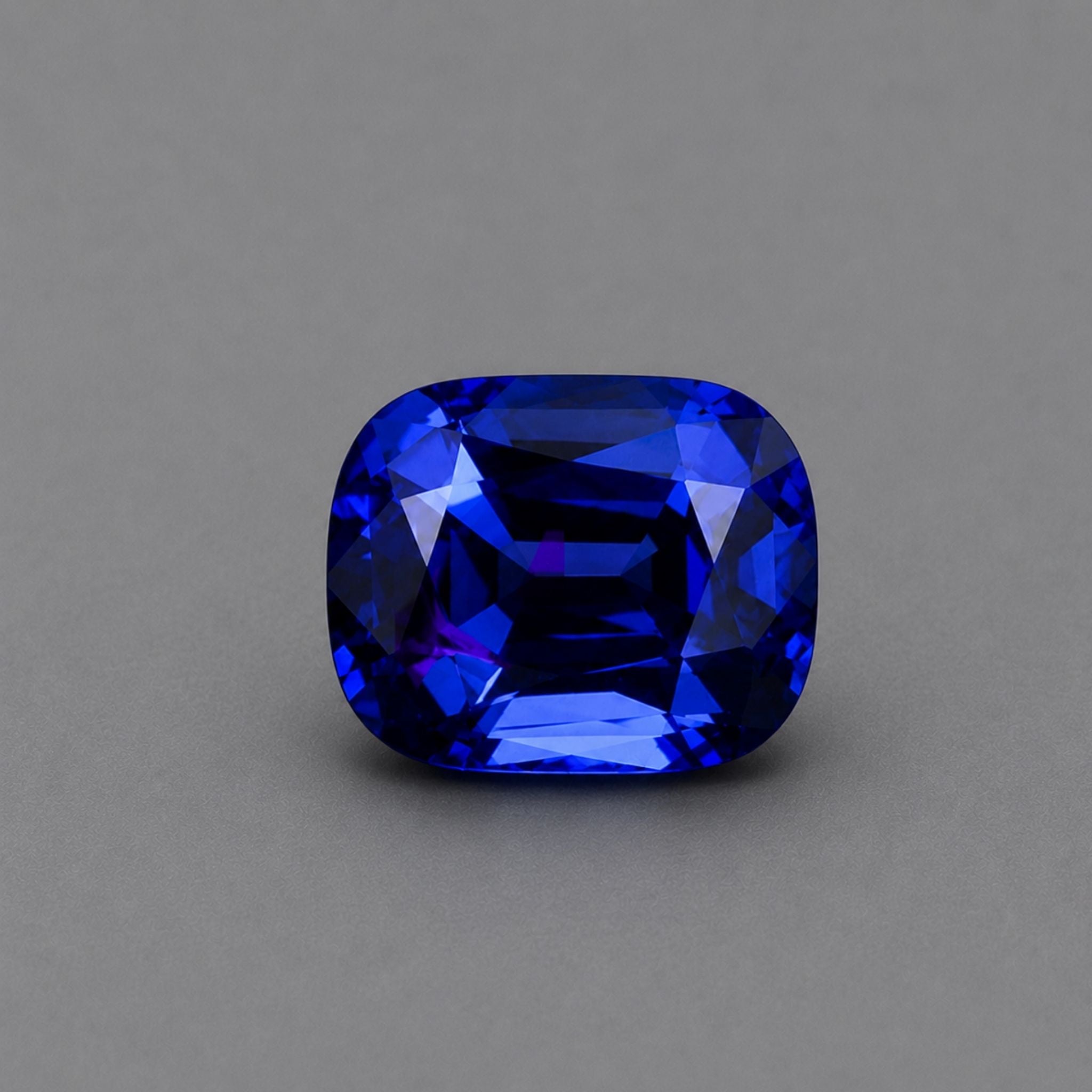 10.03 Carat Tanzanite Cushion Cut Gemstone