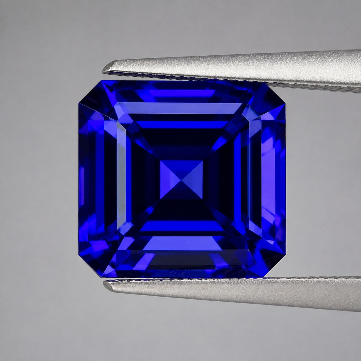 17.03 ct Octagonal Tanzanite Gemstone – GIA Certified