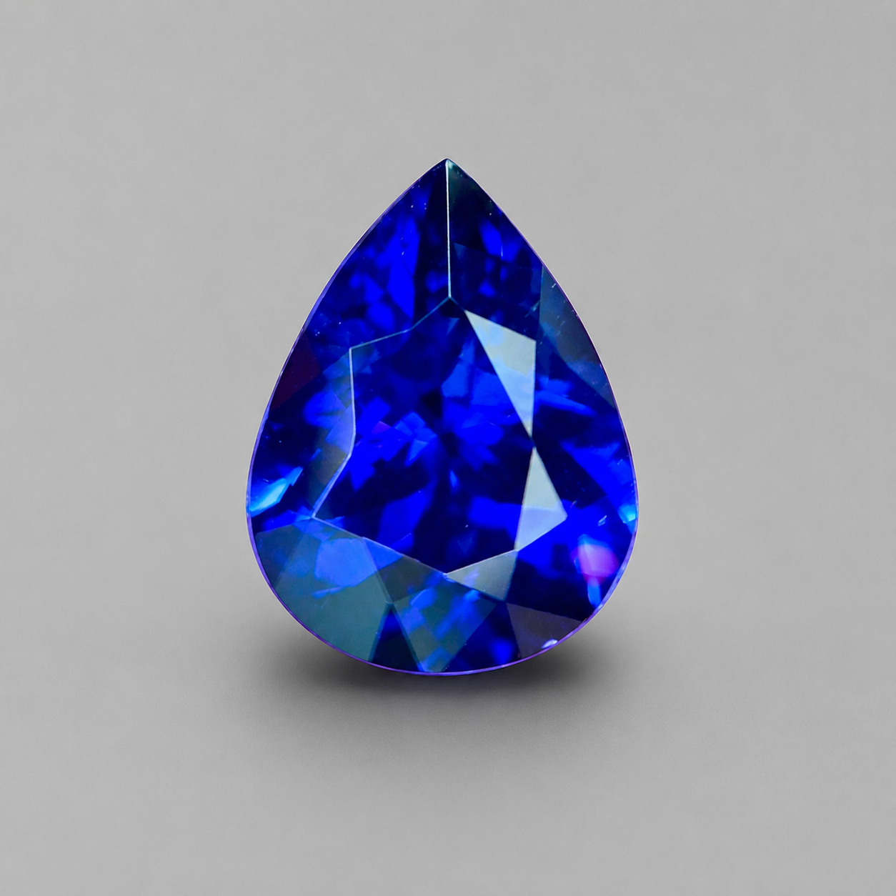 4.04 ct Pear Tanzanite Gemstone – GIA Certified