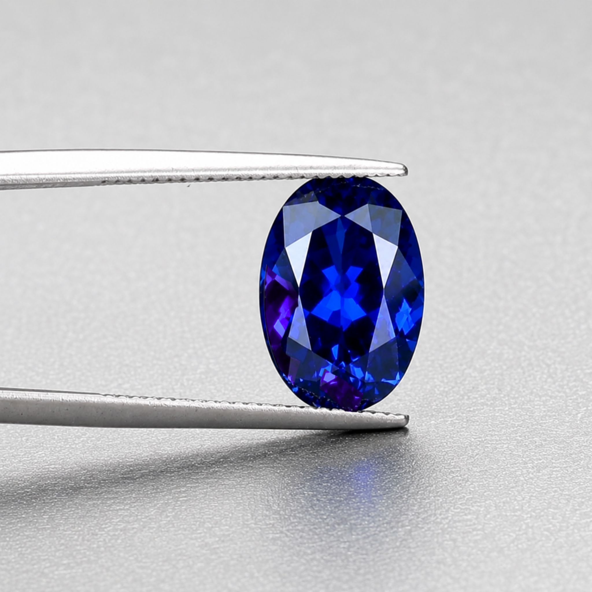 5.37 ct Oval Tanzanite Gemstone – GIA Certified