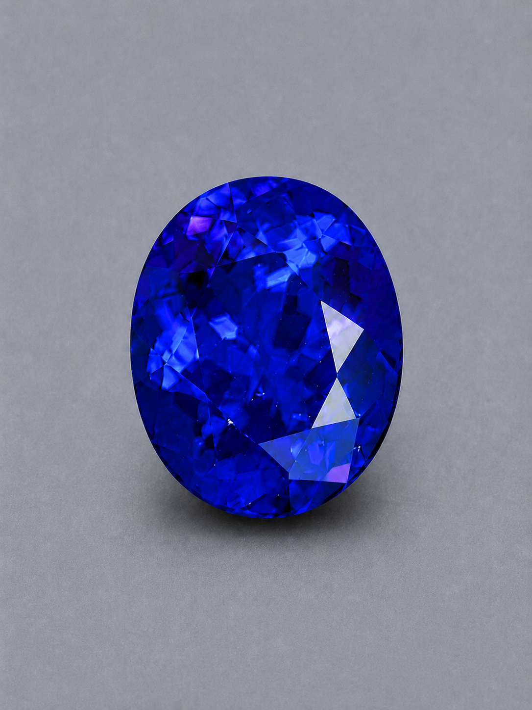 4.71 ct Oval Tanzanite Gemstone – GIA Certified