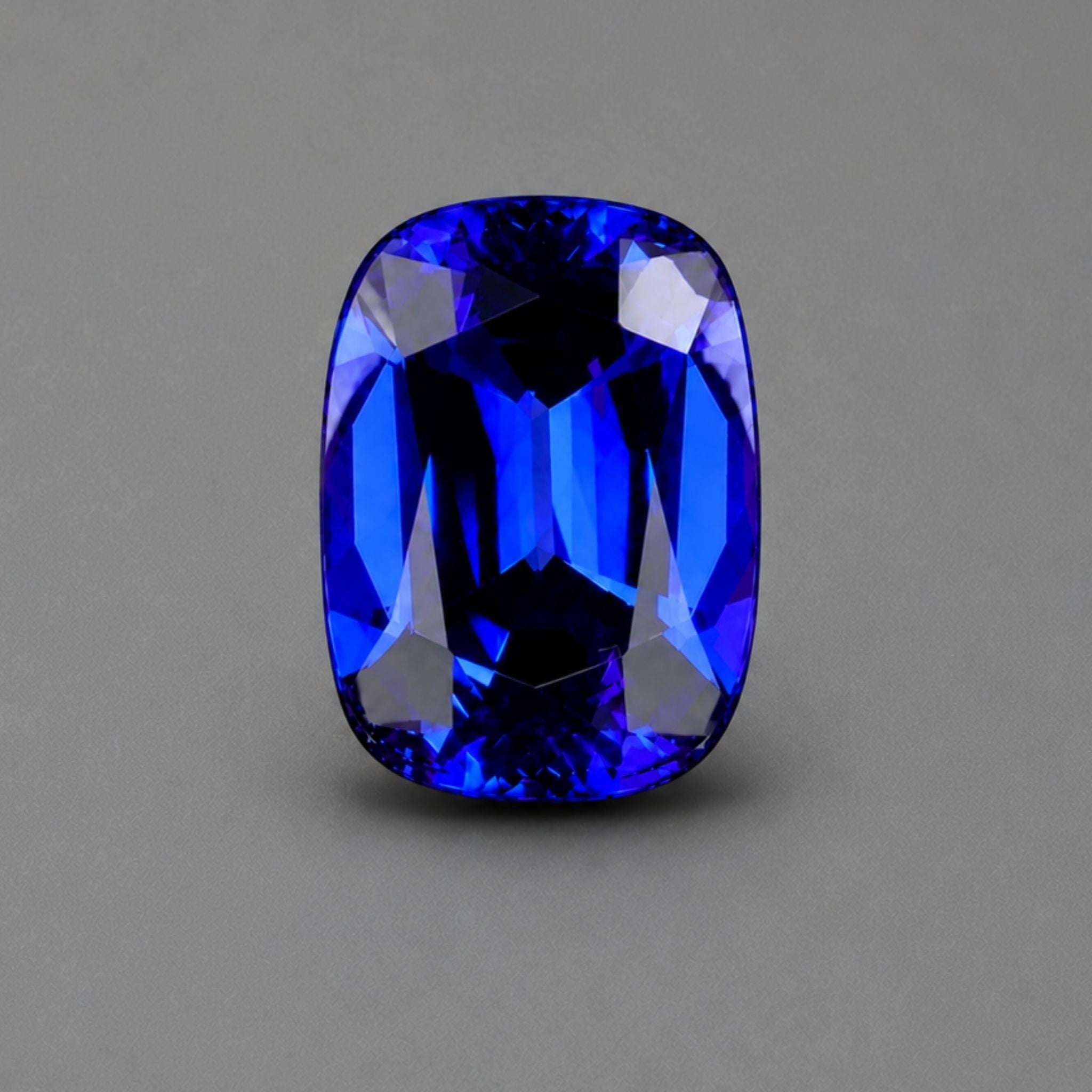 7.94 Carat Tanzanite Cushion Cut Gemstone