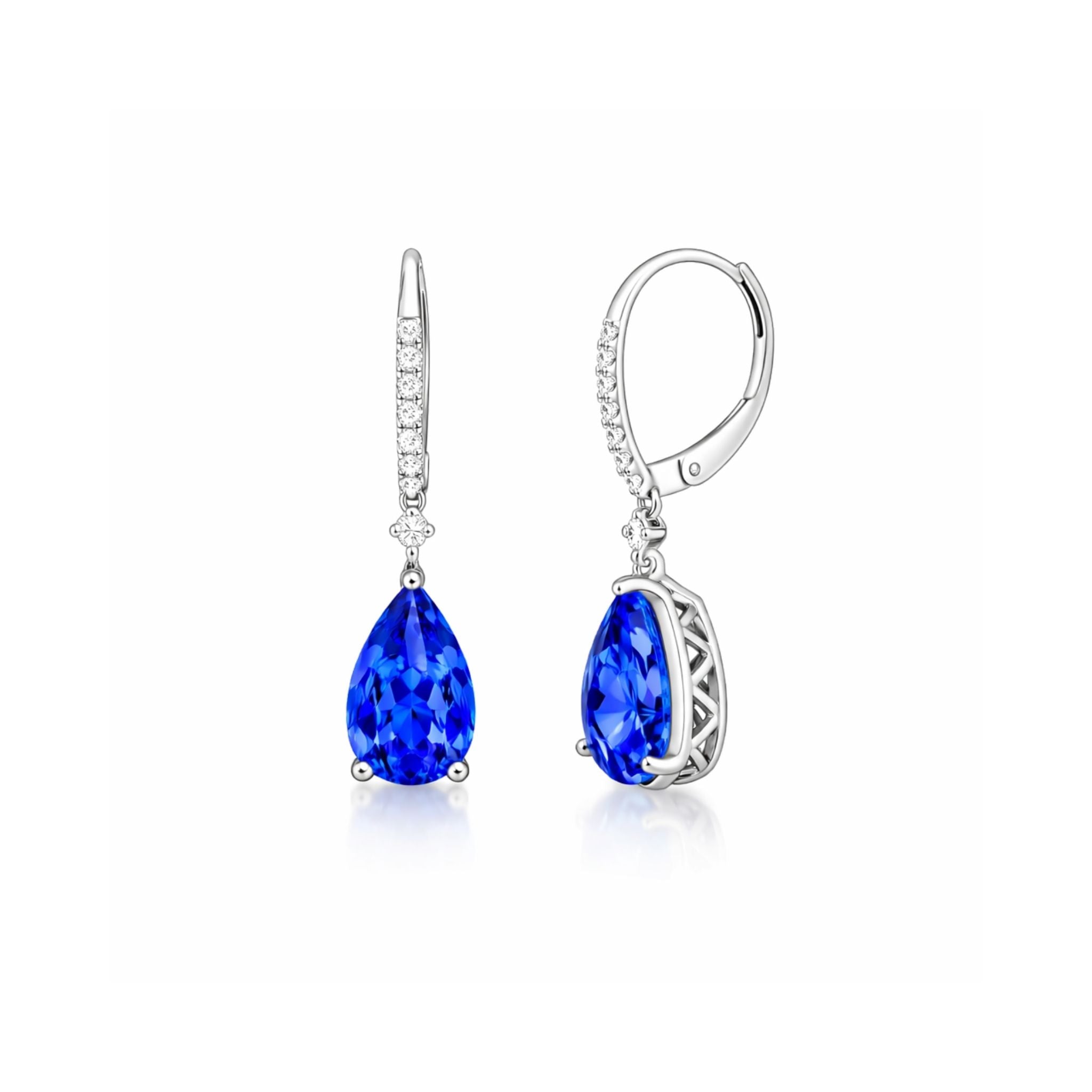 tanzanite earrings