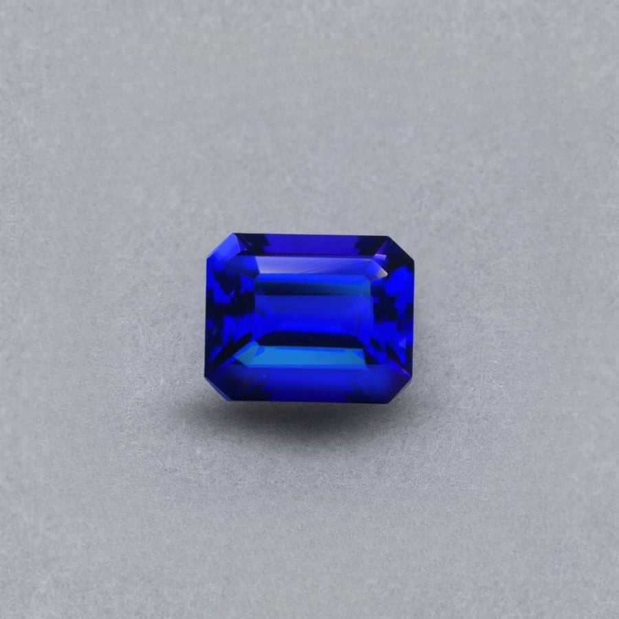 10.06 Carat Emerald  Cut Tanzanite Gemstone
