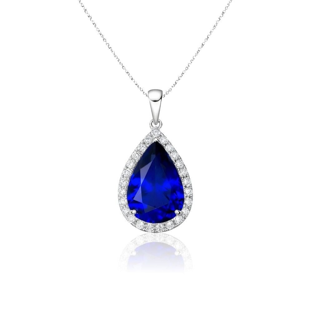 Pear Tanzanite Pendant 6 Carats
