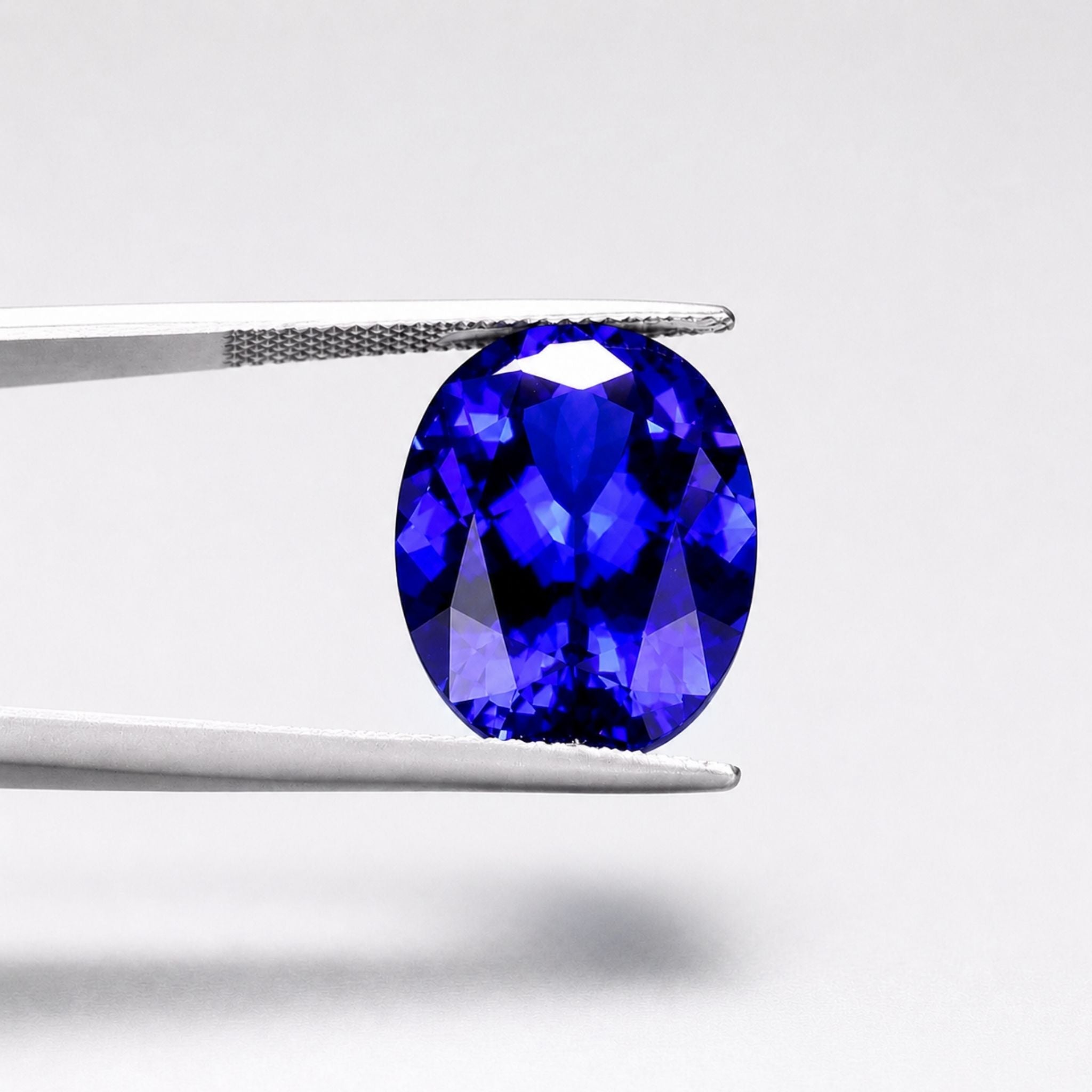 15.29 ct Oval Tanzanite Gemstone – GIA Certified