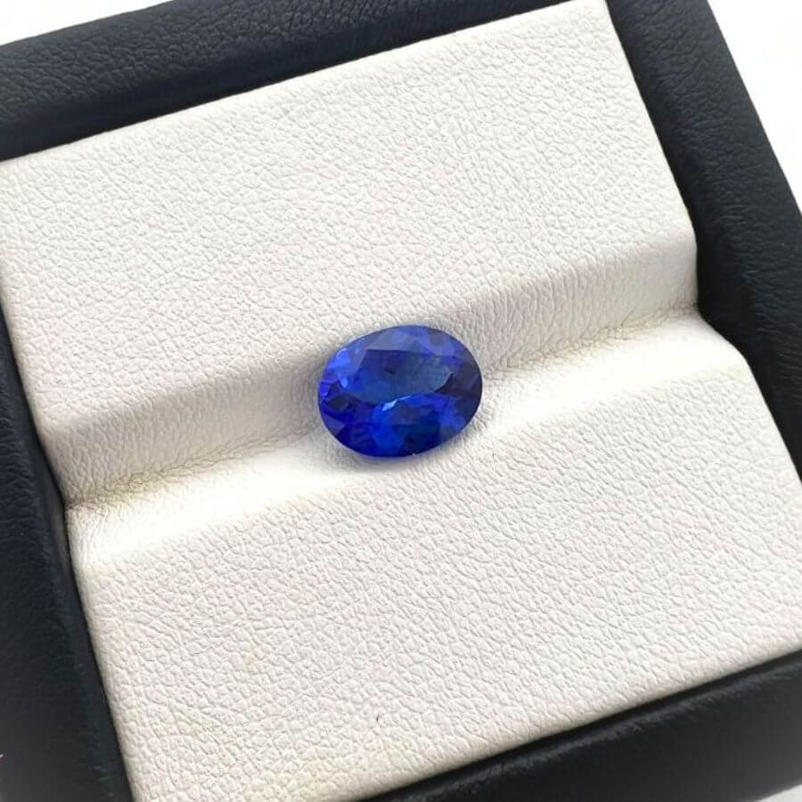 2.51 Carat Oval  Tanzanite Gemstone
