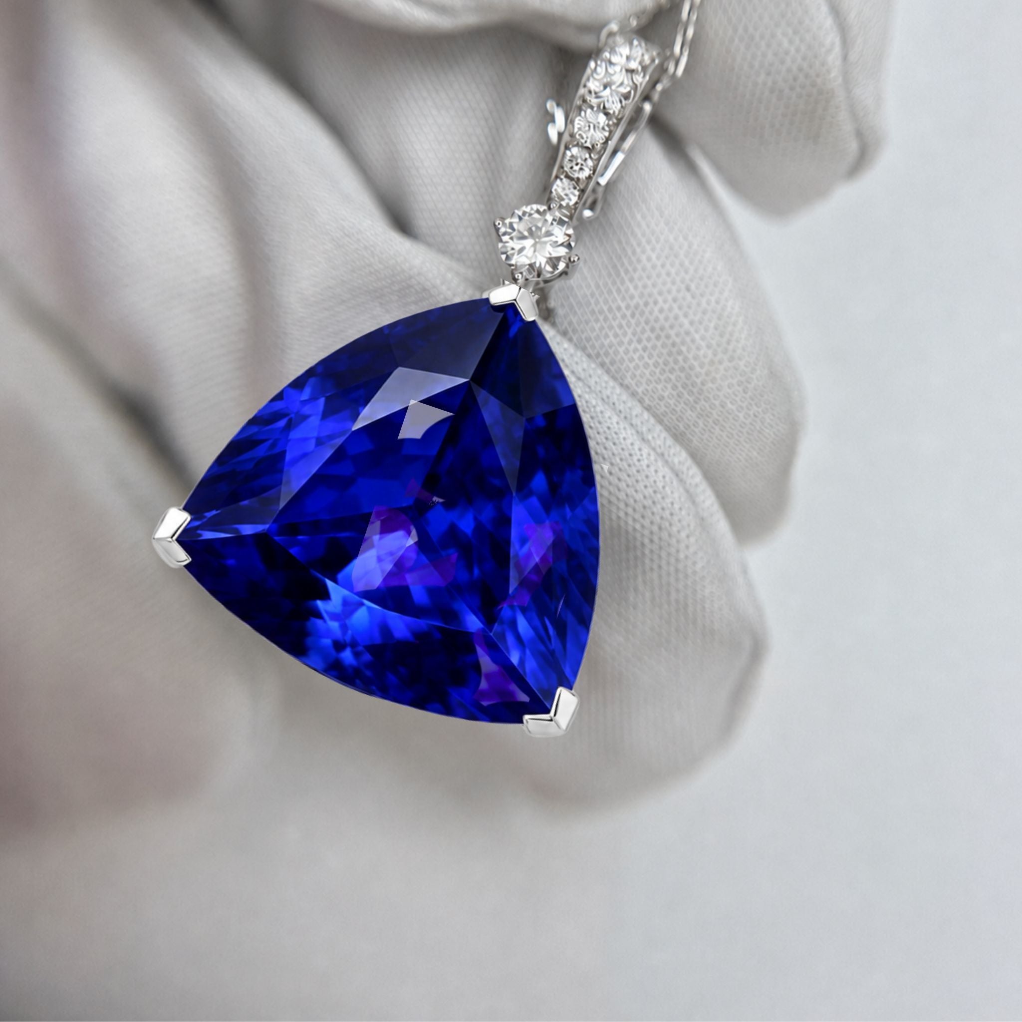 20.00 Carat Tanzanite Pendant – Investment Grade - Made-to-Order
