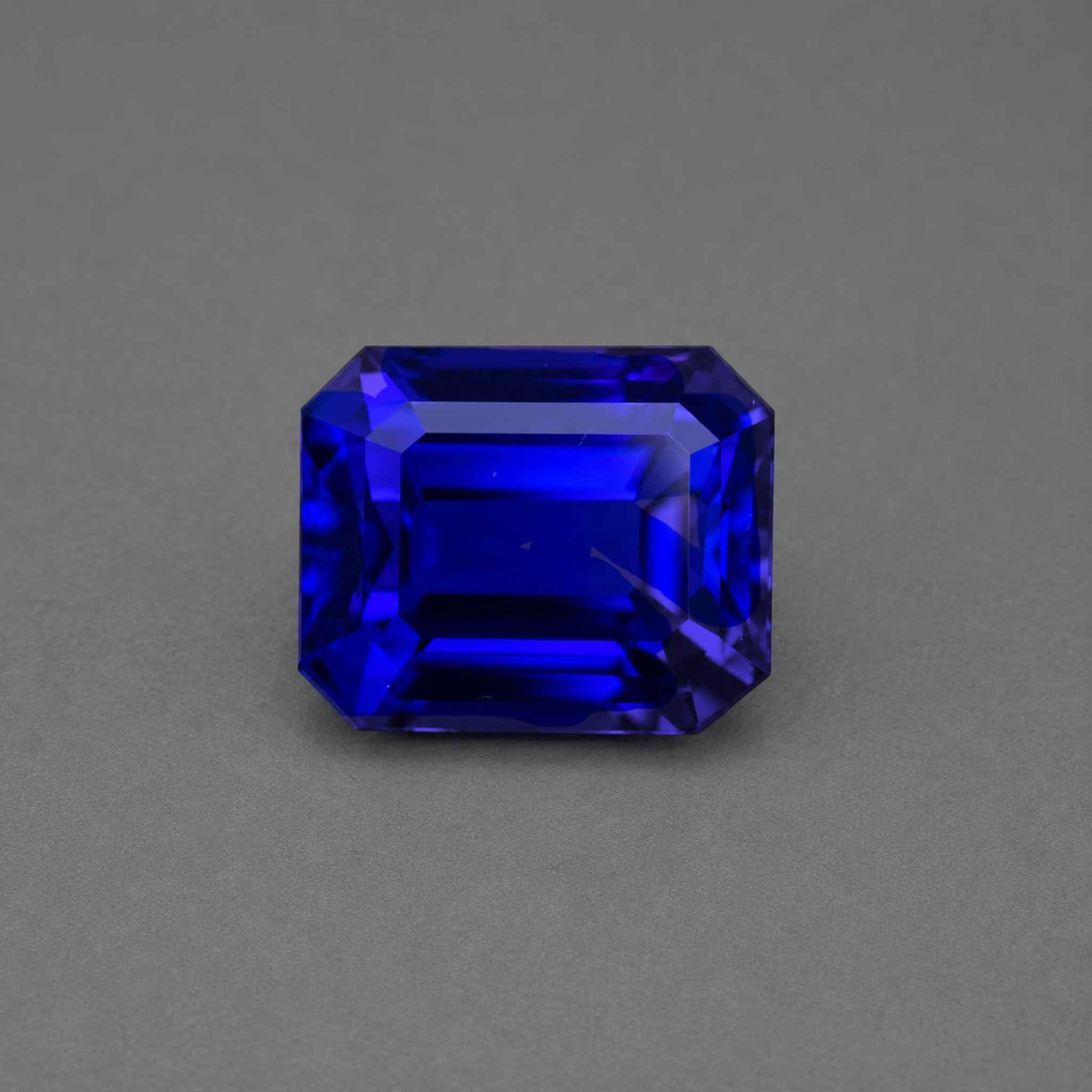 26 Carat Emerald Cut Tanzanite Gemstone - Investment Grade