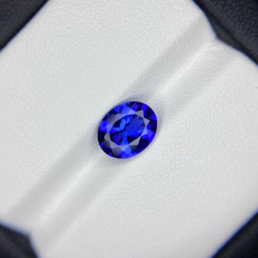 2.51 Carat Oval  Tanzanite Gemstone