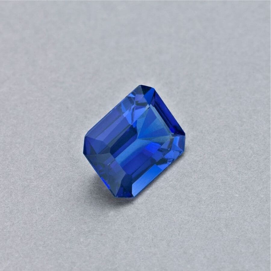 2.59 Carat Emerald Cut Tanzanite Gemstone