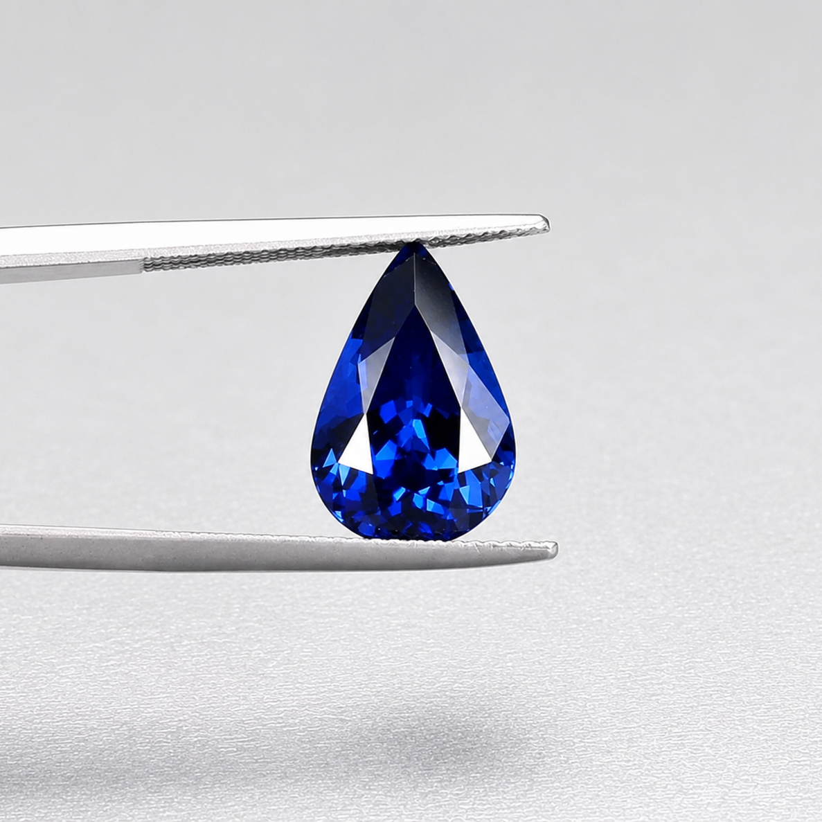 5.97 Carat Tanzanite Pear Cut Gemstone