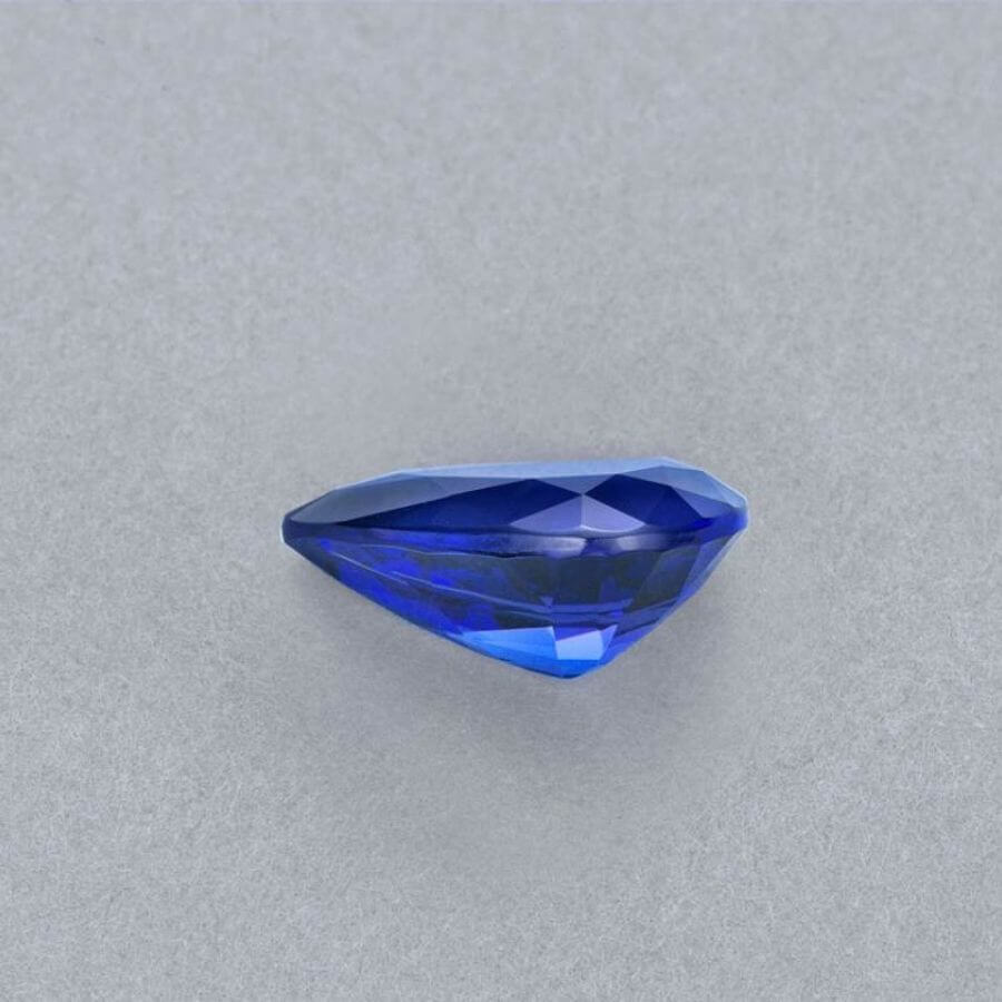 10.90 Carat Pear Cut Tanzanite Gemstone