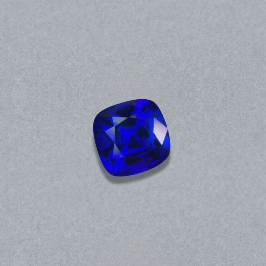 13.33 Carat Cushion Cut Tanzanite Gemstone