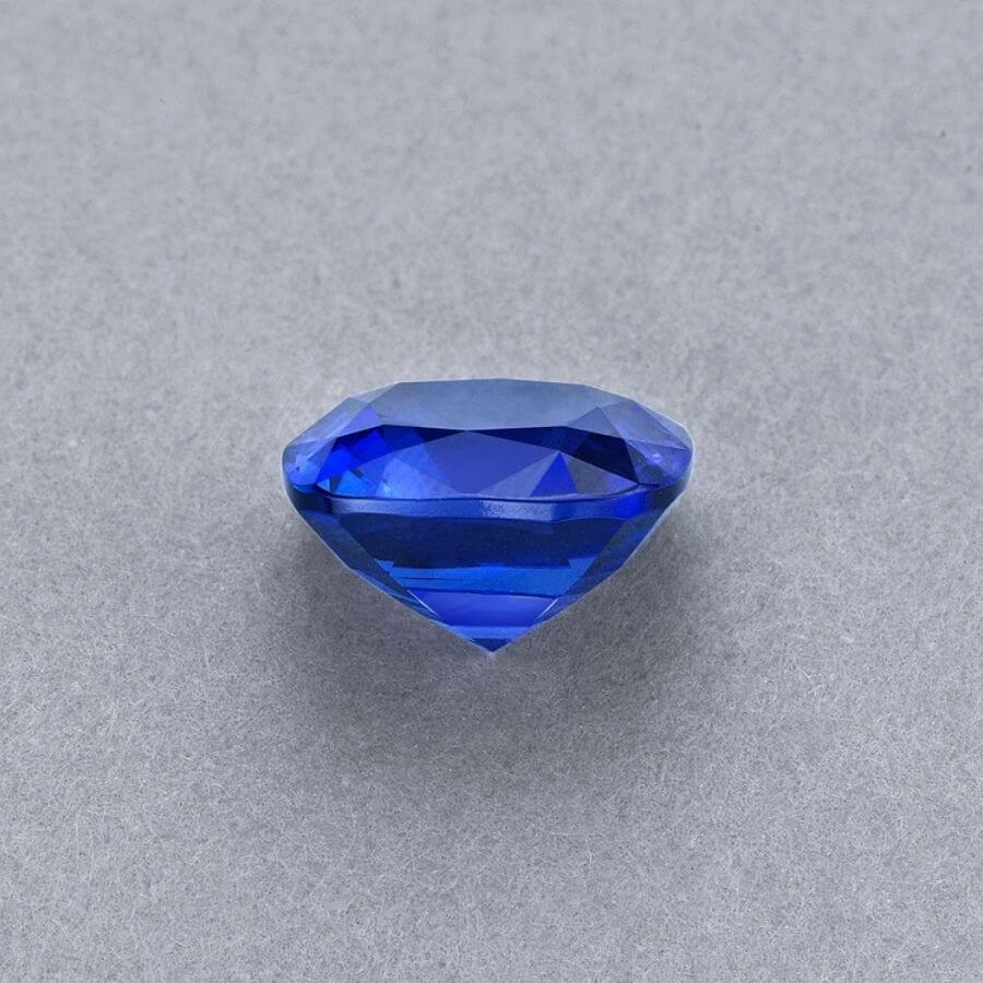 6.20 Carat Cushion Cut Tanzanite Gemstone