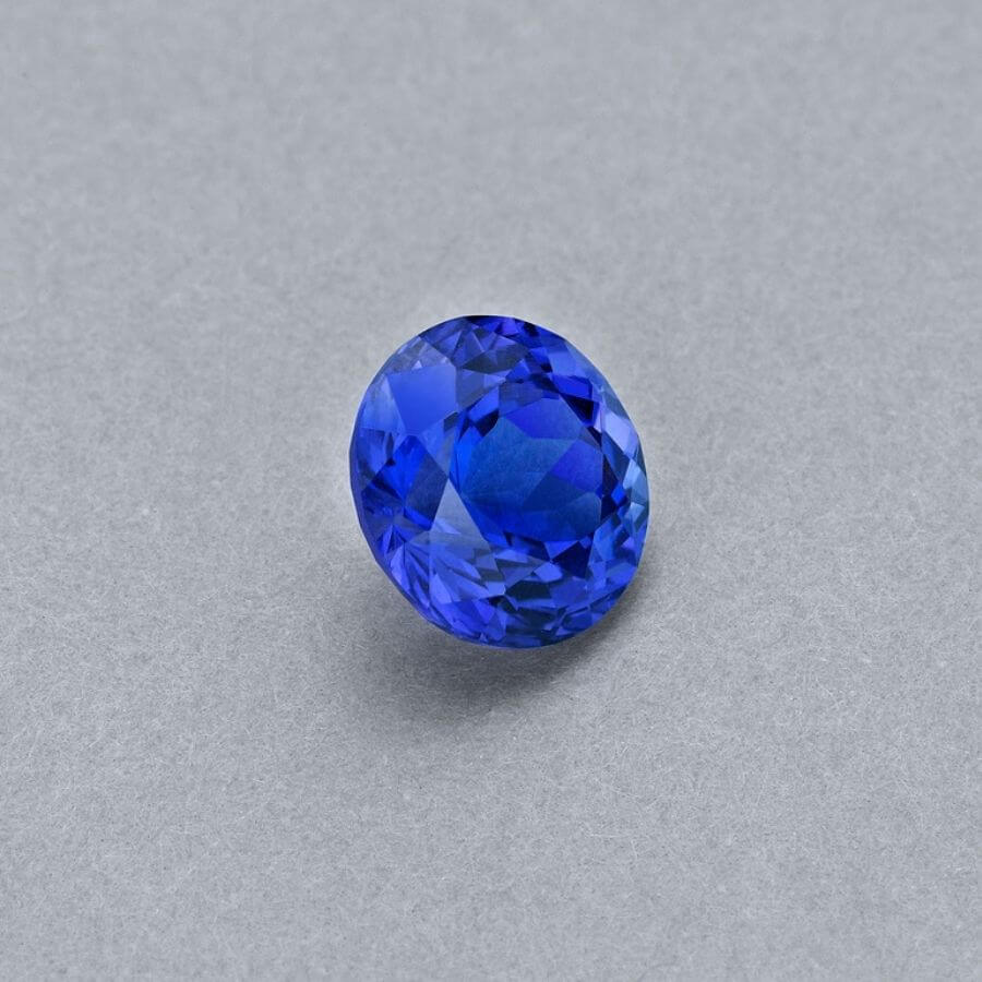 3.42 Carat Round Cut Tanzanite Gemstone
