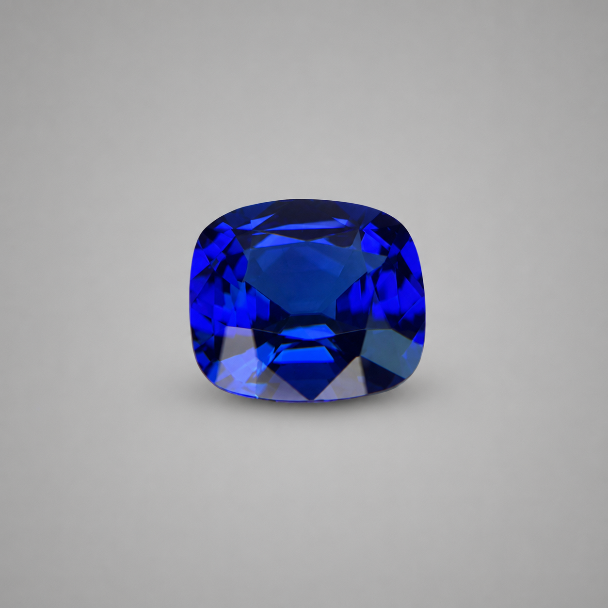 3.52 ct Cushion Tanzanite Gemstone – GIA Certified