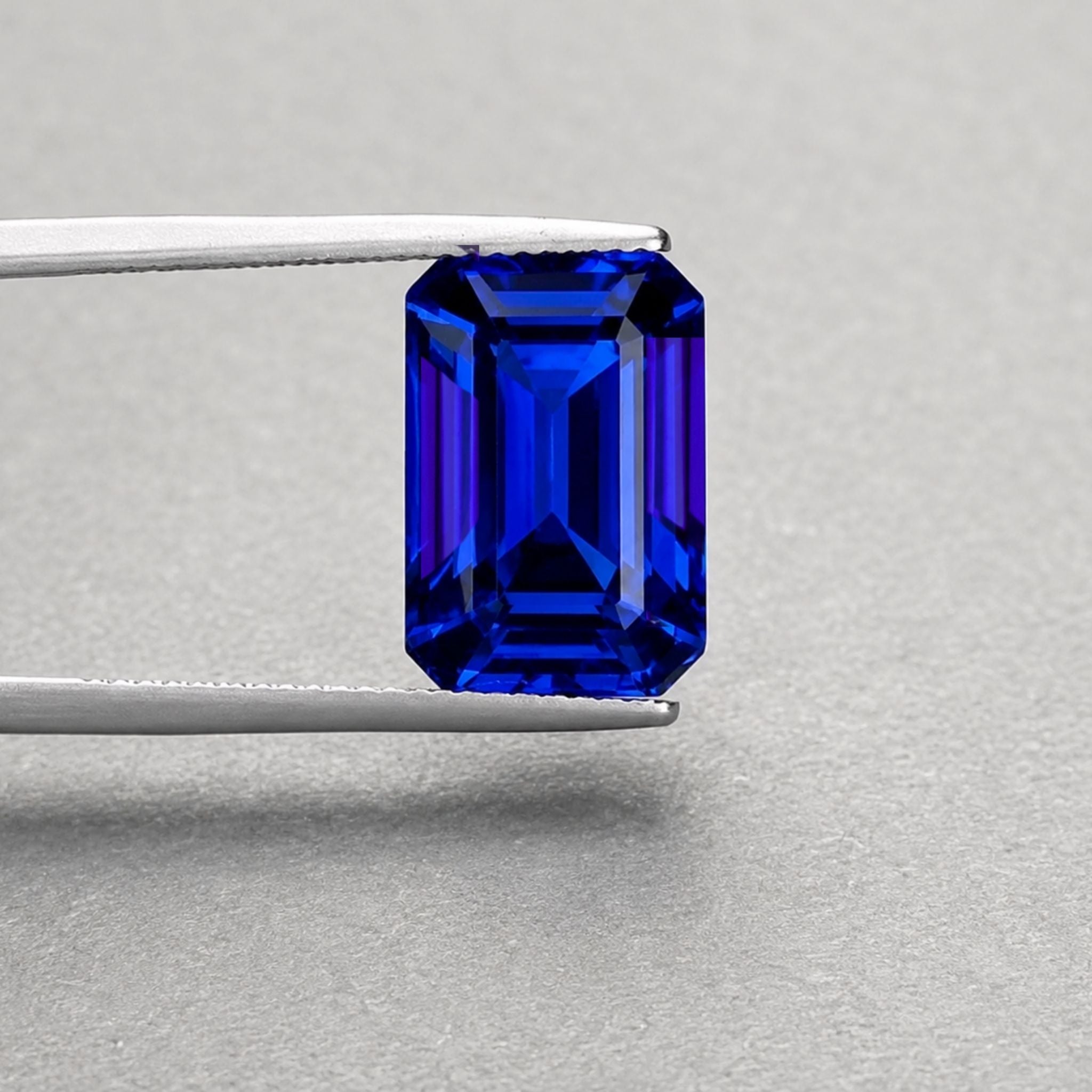 8.44 ct Emerald Cut Tanzanite Gemstone – GIA Certified
