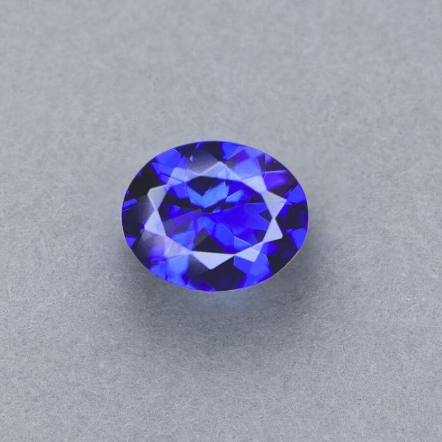 2.51 Carat Oval  Tanzanite Gemstone