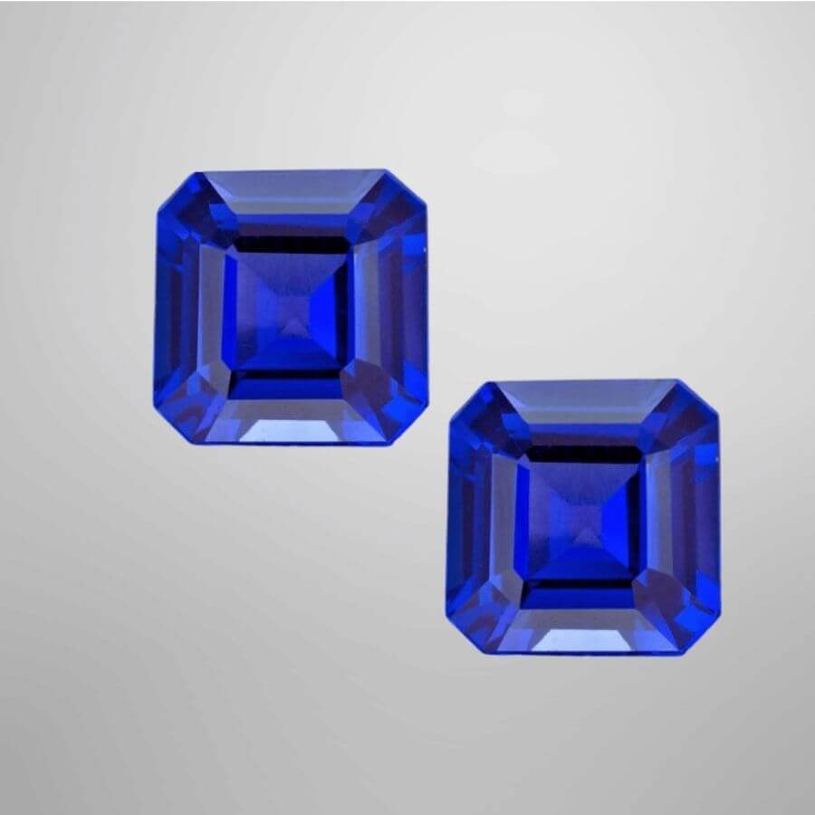 12 Carat Emerald Cut Tanzanite Gemstone