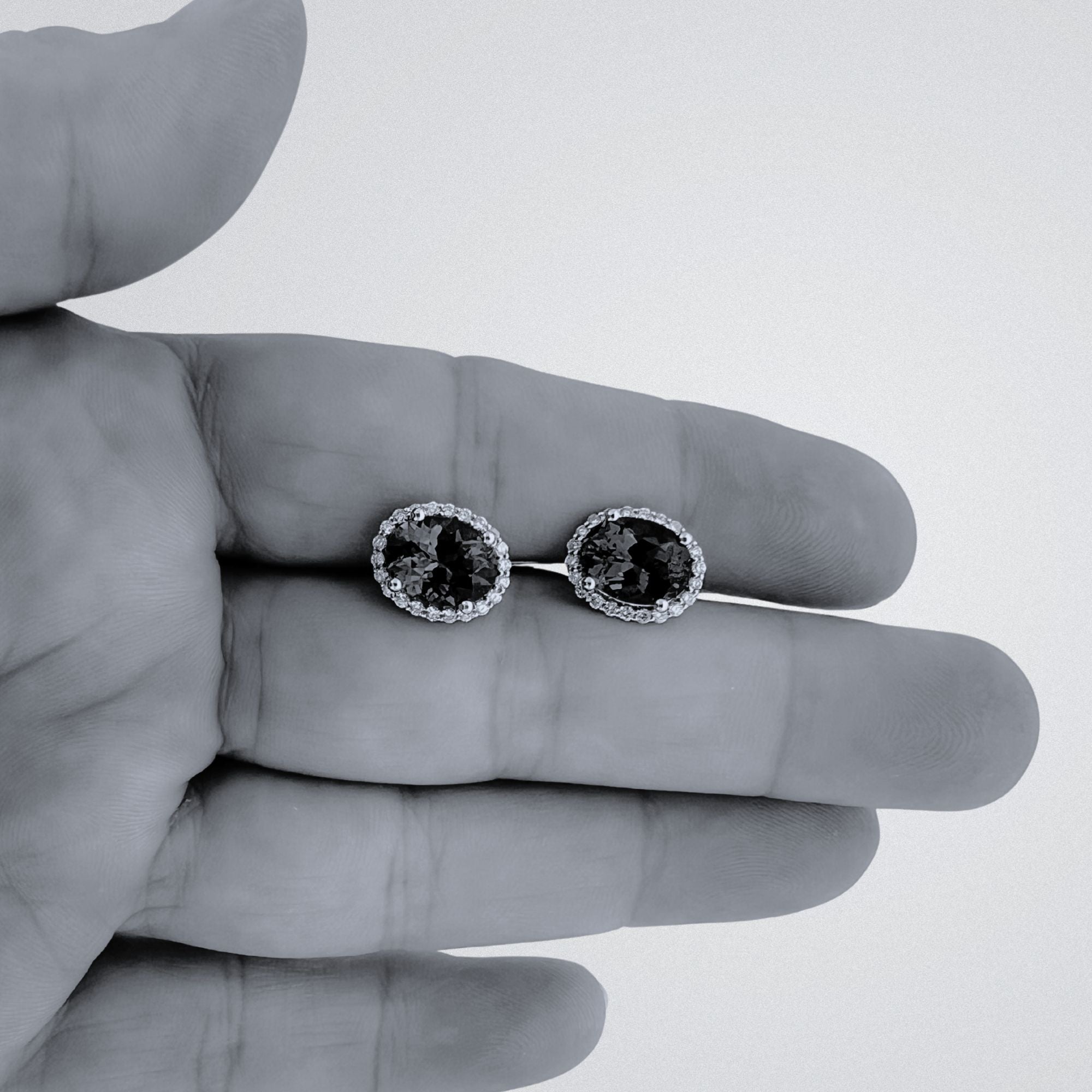 4.01 Ct Tanzanite Earrings