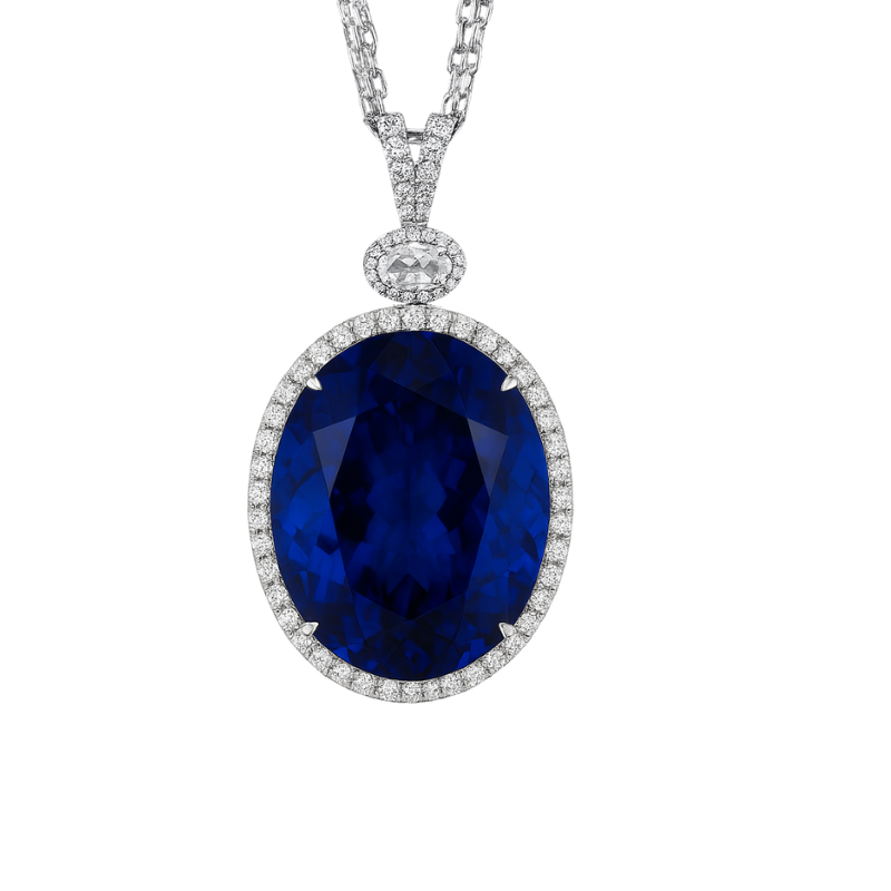Exclusive: 67 Carat Tanzanite Pendant