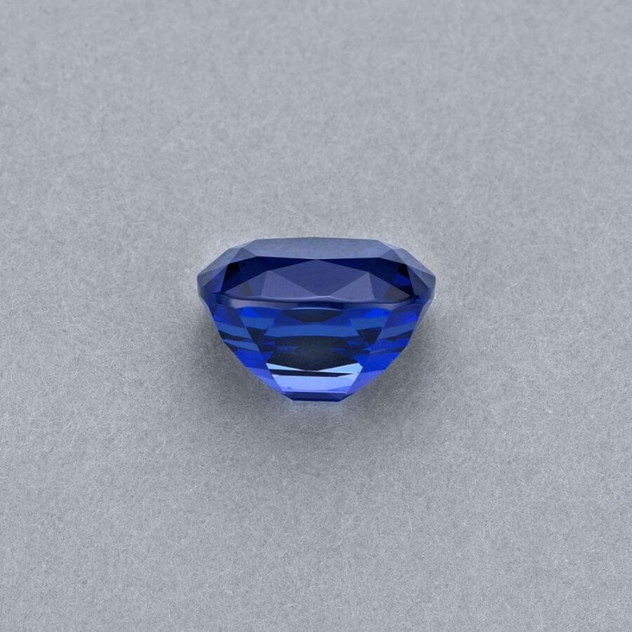 8.36 Carat Cushion Cut Tanzanite Gemstone
