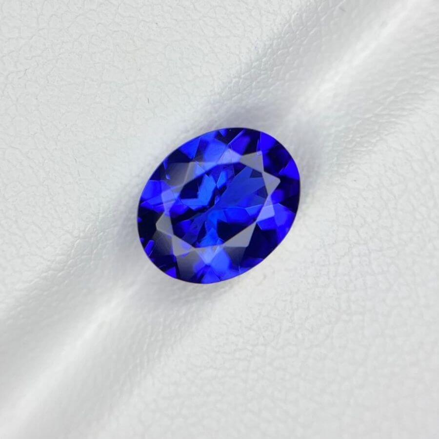 2.51 Carat Oval  Tanzanite Gemstone