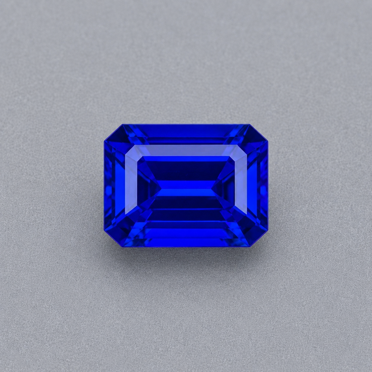7.41 Carat Emerald Cut Tanzanite Gemstone
