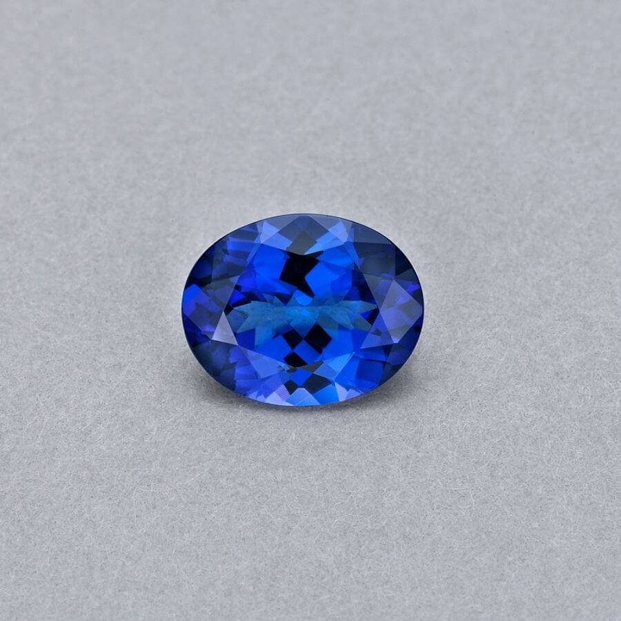 3.15 Carat Oval Cut Tanzanite Gemstone