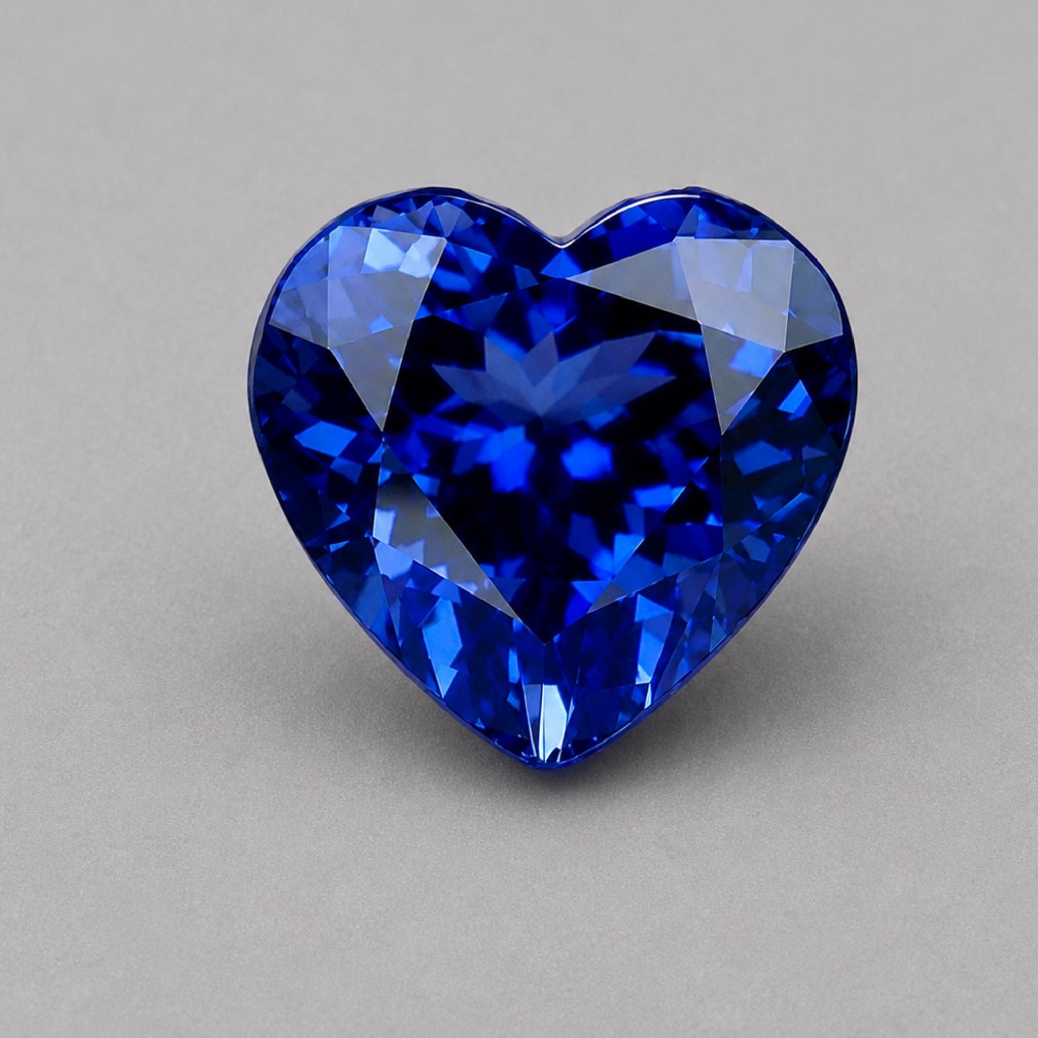 7.35 Carat Tanzanite Heart Cut Gemstone