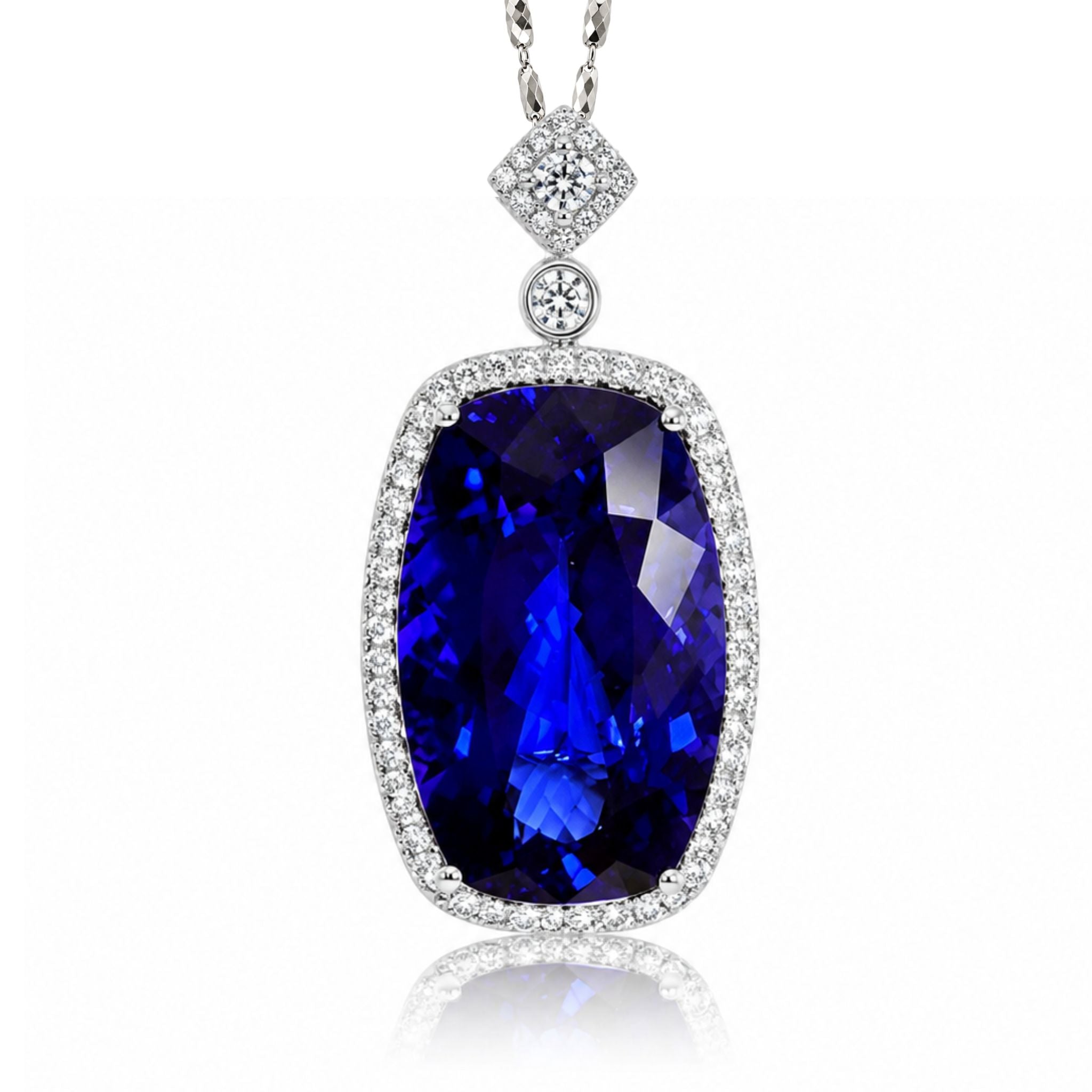 56 Carat Investment Grade Tanzanite  Necklace
