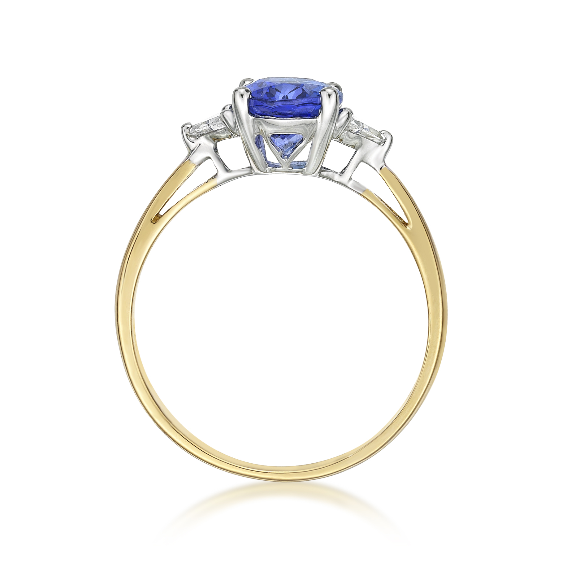 Classic 1.67 Carat Tanzanite Ring - Tanzanite Direct : Tanzanite Direct