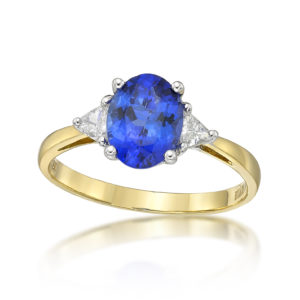 Classic 1.67 Carat Tanzanite Ring