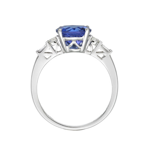 Tiffany Tanzanite & Diamond Ring - 2.40 Ct - Tanzanite Direct ...