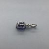 Exceptional 3.76 Oval Tanzanite & Diamond Pendant