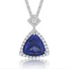 Magnificent 7.94 Carat Tanzanite Necklace