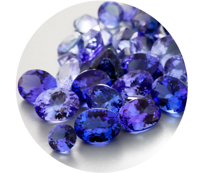 Tanzanite Quality Chart