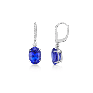 tanzanite earrings